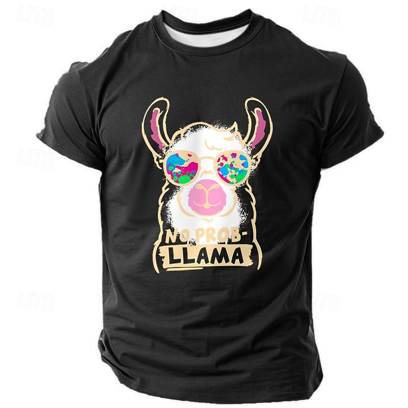 Herr Djur Rolig T-shirt Kortärmad T-shirt 3D-tryck Rund hals Skjorta Mode Dagligen Gata Dagligen Svart Vit Grön Sommar Vår Kläder S M L XL XXL XXXL 2025 - $15.99 –P1