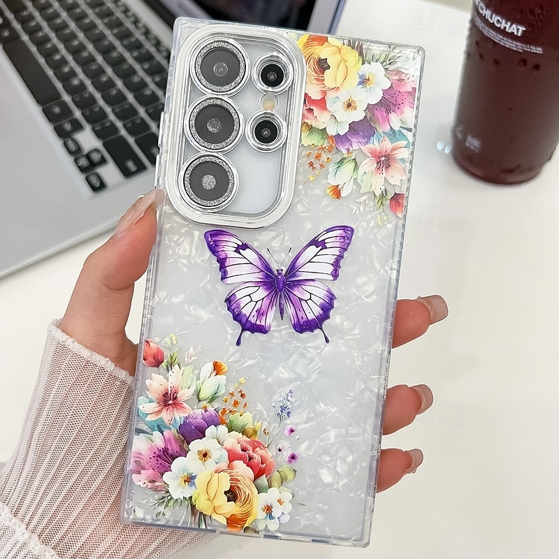 telefon Maska Pentru Samsung Galaxy S24 Ultra S24 Plus S24 S24 FE S23 Ultra A55 A35 A25 A15 5G S25 Ultra Capac Spate Anti Șoc Retro TPU PC 2025 - $13.99 –P14