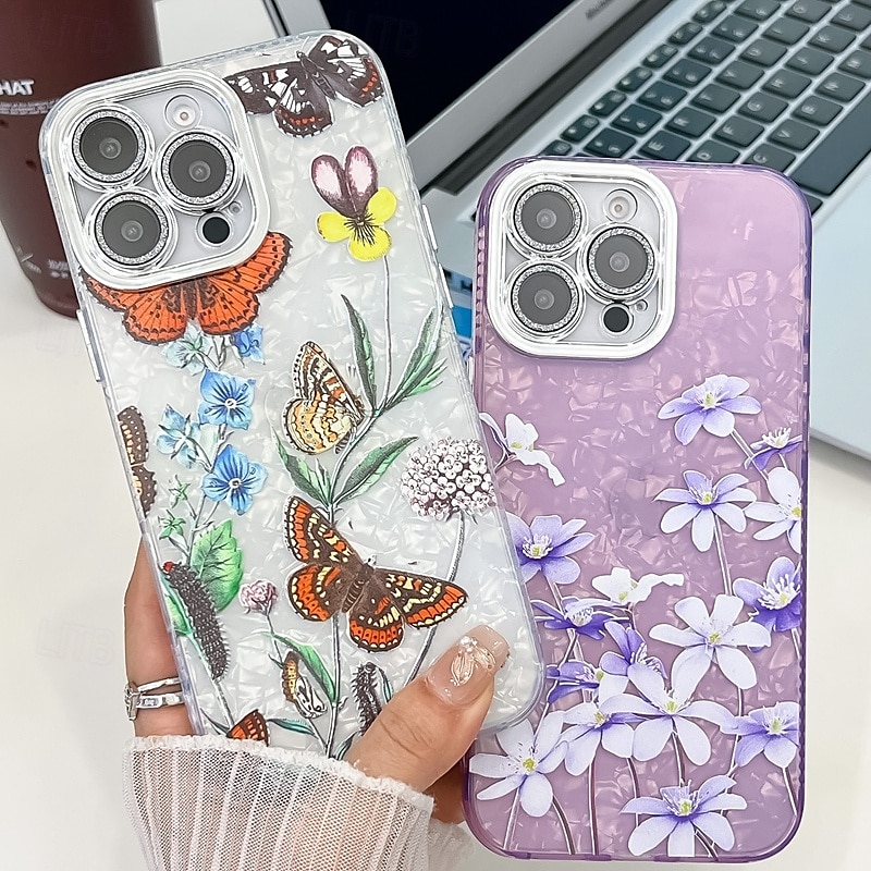 Phone Case For iPhone 16 Pro Max Plus iPhone 15 iPhone 15 Pro Max iPhone 14 Pro Max iPhone 13 Pro Max Back Cover Shockproof Retro TPU PC 2025 - $13.99 –P5