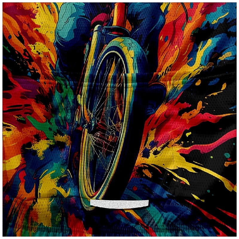 Herr Cykeltröja Grafisk Kortärmad Cykel T-shirt Tröja med 3 bakfickor Bergscykling Snabb tork Anatomisk design Uppsugande Andningsfunktion sporter Svart Kaki Kläder 2025 - $25.99 –P7