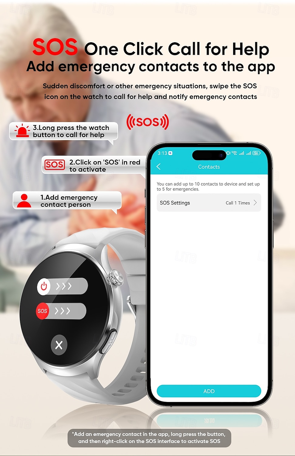 2025年 imosi mt600 スマートウォッチ 1.56 AMOLED インチ スマートウォッチ フィットネス ランニングウォッチ Bluetooth ECGPPG 温度モニタリング 歩数計 Android iOS 対応 女性 男性 ハンズフリー通話 防水 コレクション – $78.99 –P9