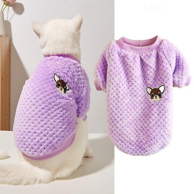 Câini Hanorca Modă Iarnă Cald Modă Comfortabil În aer liber Zilnice Interior Îmbrăcăminte pentru câini for Small Mediu 2025 - $10.99 –P6