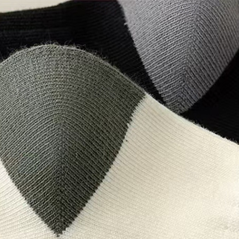 Męskie 5 par Pakiety Multi Skarpety Skarpety do adidaów (Crew socks) Skarpetki do biegania Skarpety na co dzień Tęczowy Kolor Kolorowy blok Urlop Sport i turystyka Codzienny Podstawowy Ciepłe Jesie 2026 - $6.49 –P9