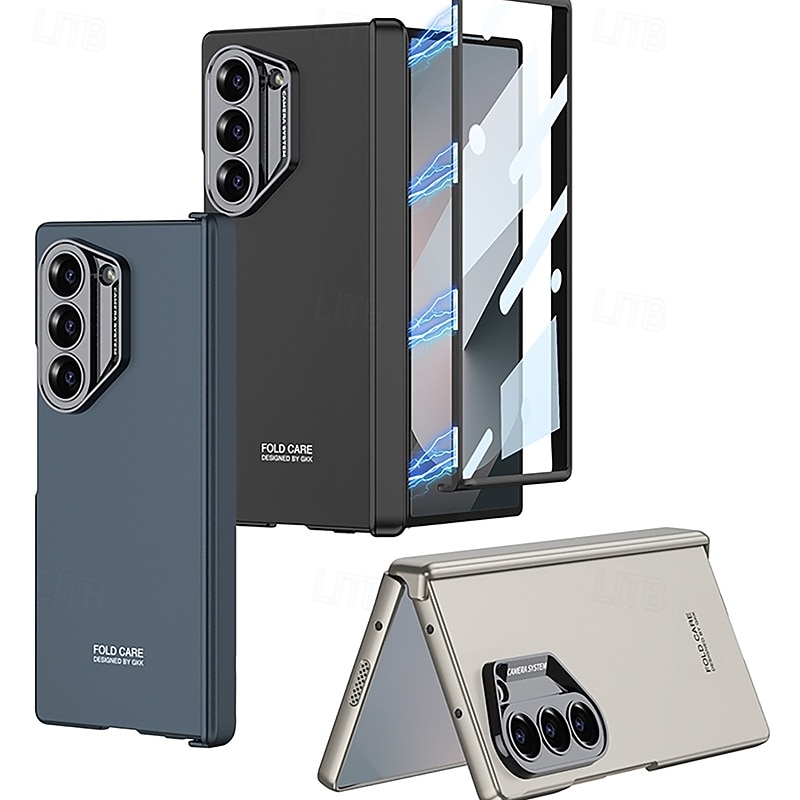 telefono Custodia Per Samsung Galaxy Z Fold 6 Copertura Posteriore Magnetico Resistente agli urti Retrò PC del 2025 a $25.99 –P1