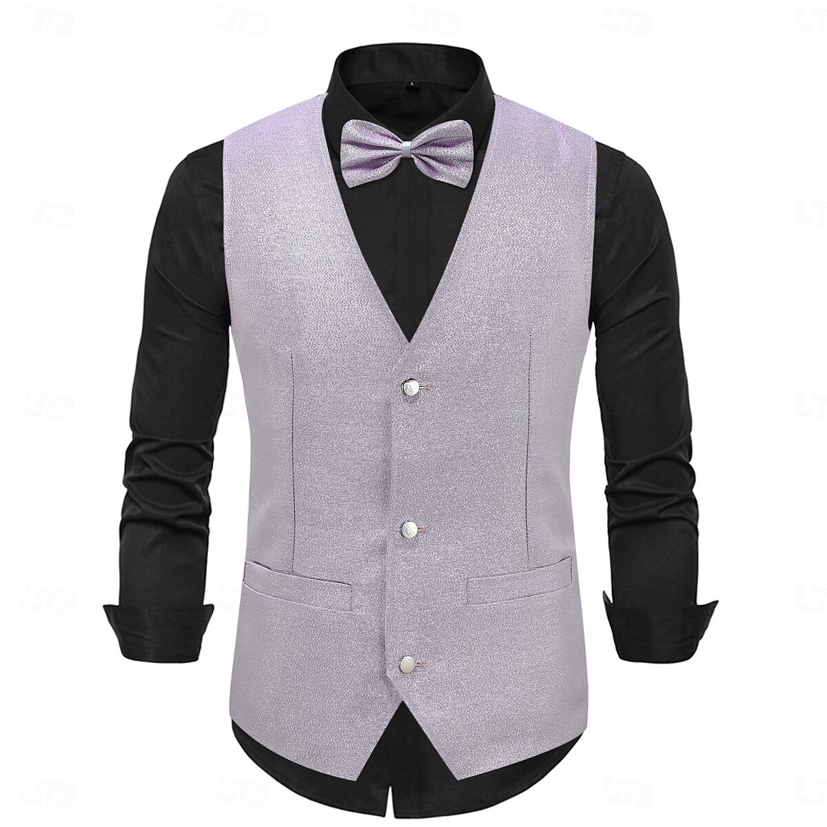 Retro Řvoucí 20s 20. léta 20. století Kamizelka Vesta Motýlek Velký Gatsby Gentleman Flitry Retro Pánské Vánoce předvečer Všech svatých Karneval Výkon loučení se svobodou nevěsty Festival Dospělé 2025 - $31.99 –P1