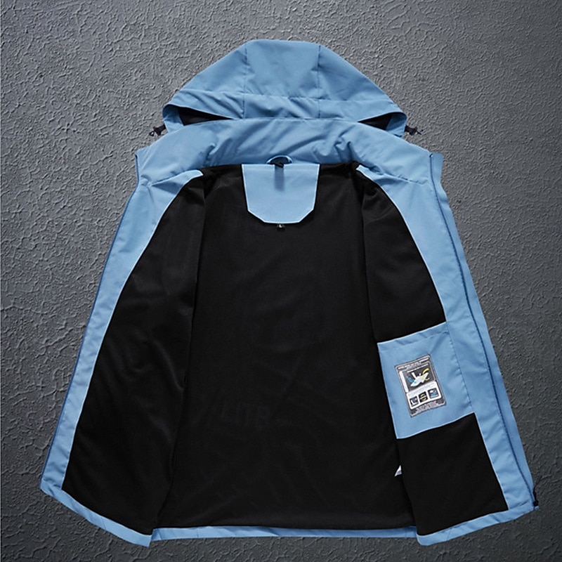 Per uomo Giacca Softshell Giubbino da escursione All'aperto Antivento Giacca leggera Giacca a vento Viaggi Grigio scuro Nero Bianco Rosso Blu del 2025 a $28.99 –P8