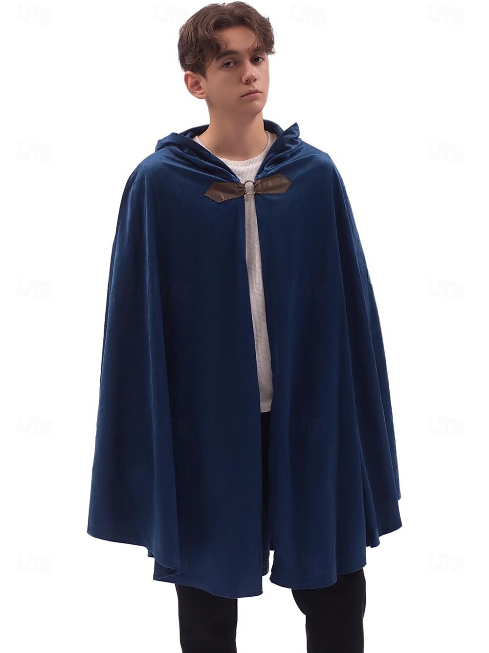 Retro Středověké Renesanční Pláštěnka plášť s kapucí Ren Faire Ranger Elfí Pánské Keltské Viking Fantazie předvečer Všech svatých Karneval Plesová maškaráda Párty LARP Dospělé Přehoz 2025 - $29.99 –P11
