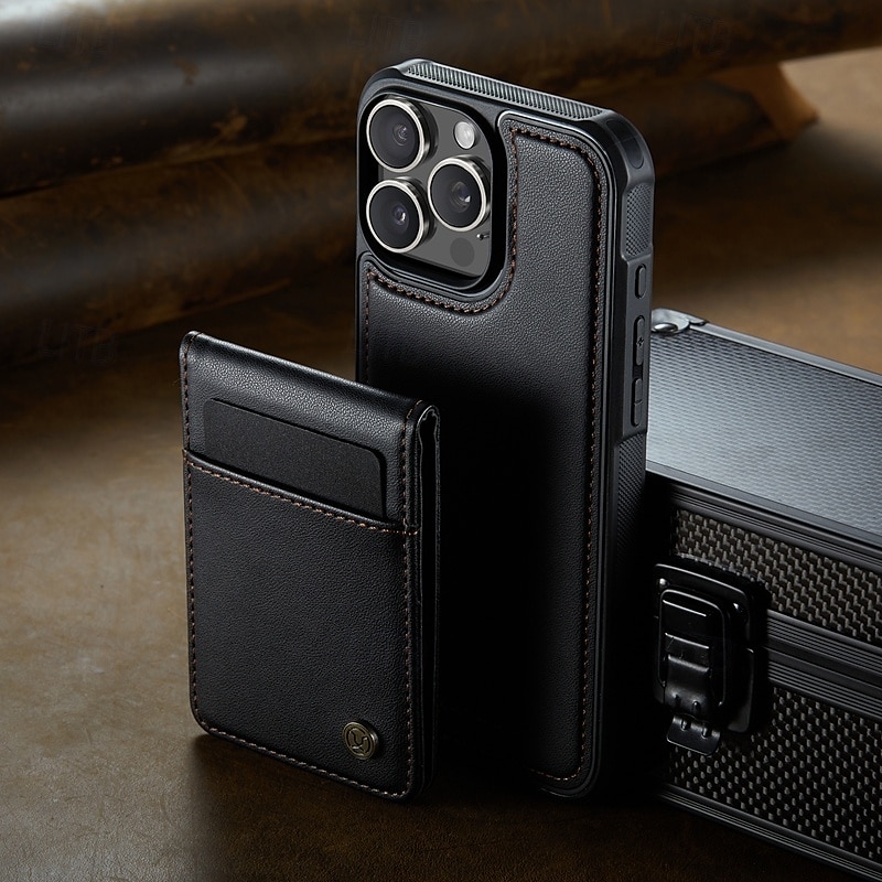 Phone Case For iPhone 16 Pro Max Plus iPhone 15 Pro Max Plus iPhone 14 13 12 11 Pro Max Plus Back Cover with Stand Holder Magnetic Support Wireless Charging Retro TPU PU Leather 2025 - $22.99 –P7
