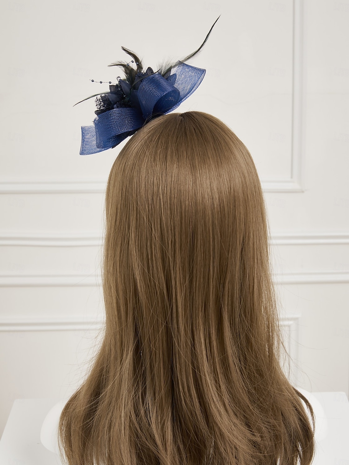 Elegant Feather Net Fascinators Hats with Feathers Fur Floral 1PC Special Occasion Kentucky Horse Race Ladies Day Headpiece dress to impress Race Day Dress 2025 - $15.99 –P11