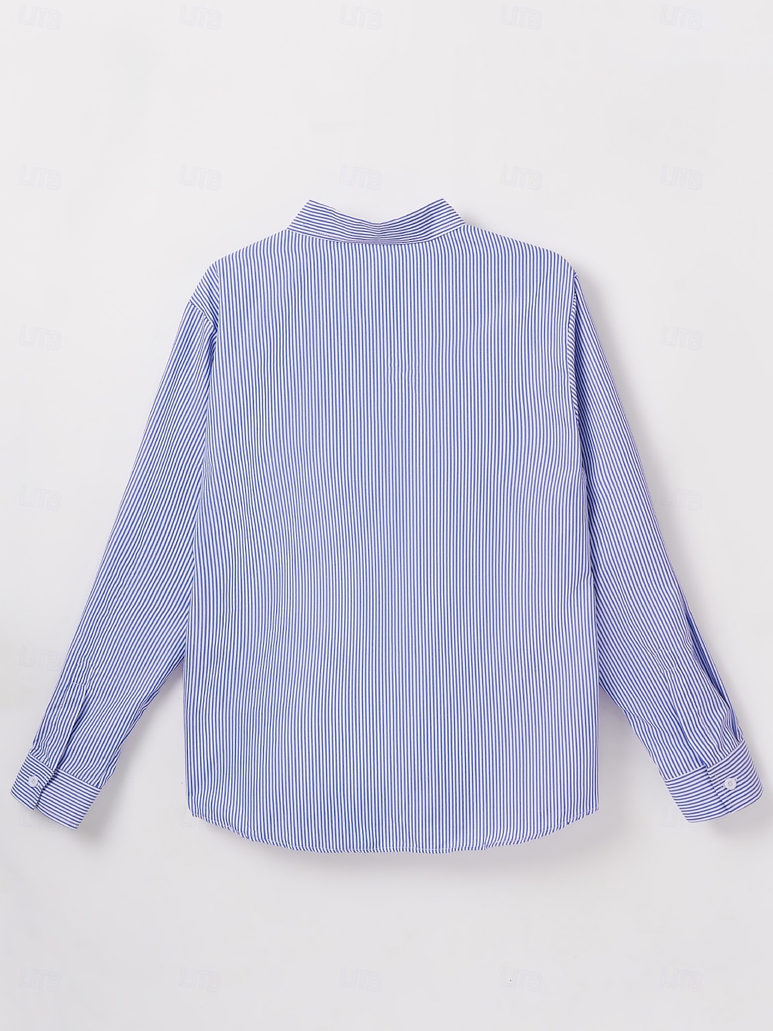 Per uomo Camicia Camicia estiva Maglietta informale Camicia a righe Camicia con bottoni Nero Verde chiaro Rosa Rosso Blu reale Manica lunga Banda Colletto Da mare Giornaliero Abbigliamento Di del 2025 a $23.99 –P6