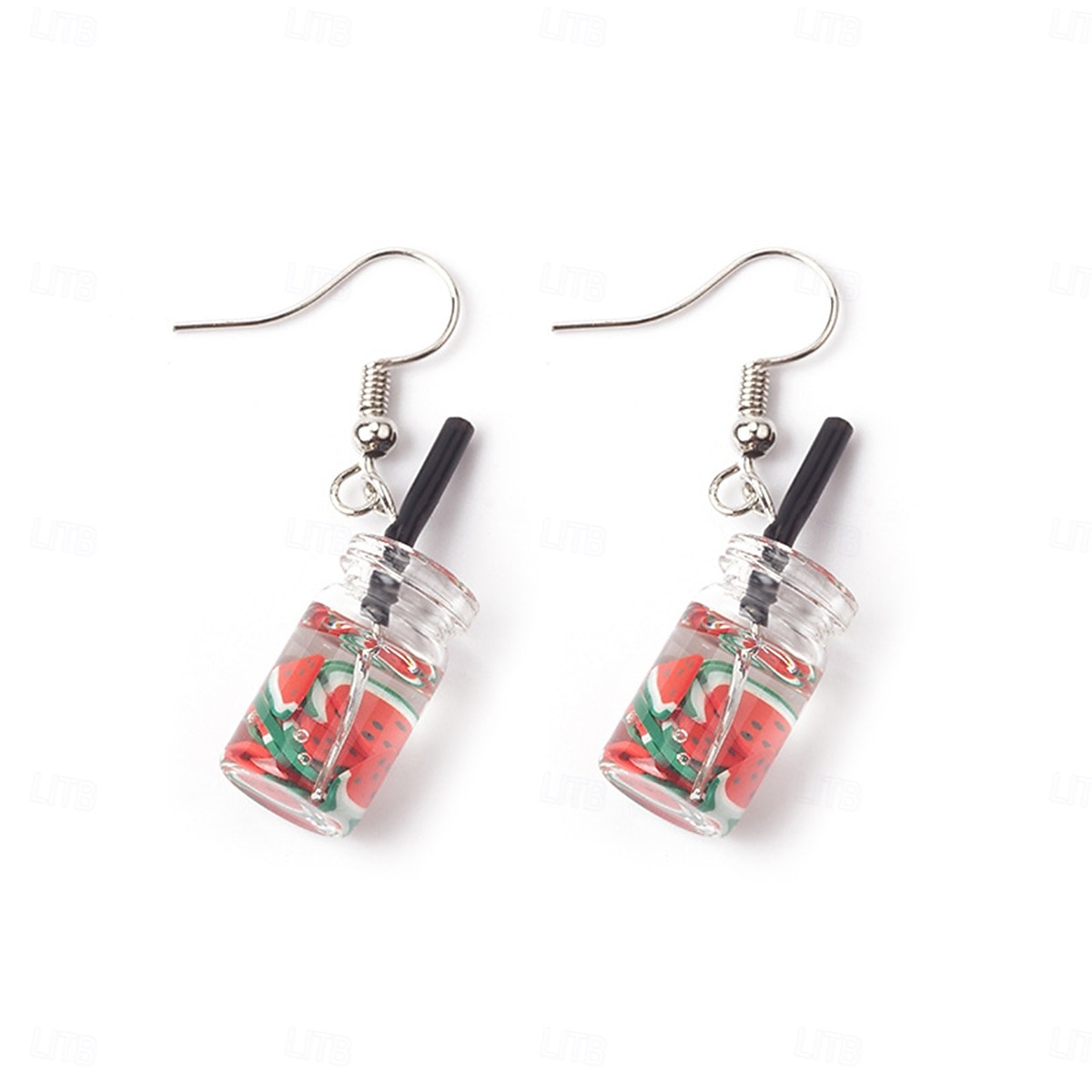 Mujer Pendiente Lujoso Alegría Elegante Aretes Joyas Borgoña Para Fiesta 2025 - $15.49 –P1