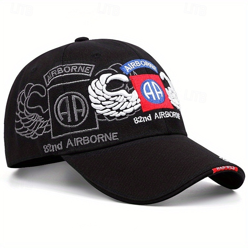 Herren Cap Basecap Sonnenhut Kappe Schwarz Blau Acrylfasern Bestickt Modisch Brautkleider schlicht Strasse Täglich Buchstabe Einstellbar Sonnenschutz Atmungsaktiv 2025 - $8.49 –P3