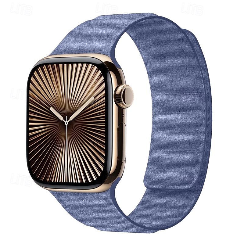 2025年 Solo Loop と互換性があります Apple Watch ウォッチバンド 38mm 40mm 41mm 42mm 44mm 45mm 49mm マグネティッククラスプ 調整可 生地 交換用時計バンド のために iwatch Ultra 2 Series 9 8 7 SE 6 5 4 3 2 1 コレクション – $18.99 –P12