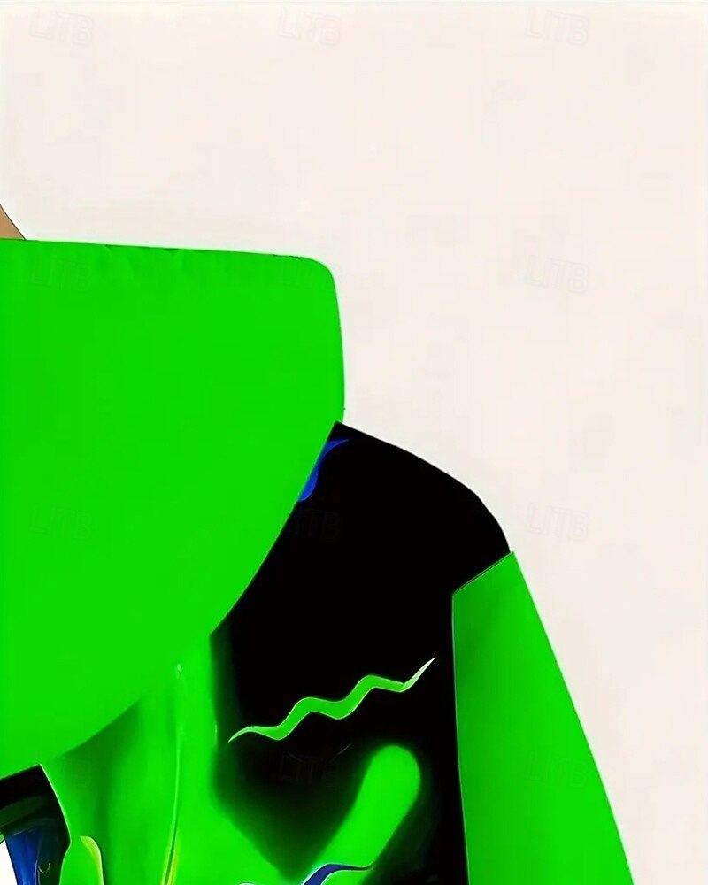 Chlapecké 3D Grafika Duch Kapuce Dlouhý rukáv Jaro Podzim Módní Šik ven Děti 4-12 let Kapuce Venkovní Ležérní Denní Běžný 2025 - $18.99 –P3