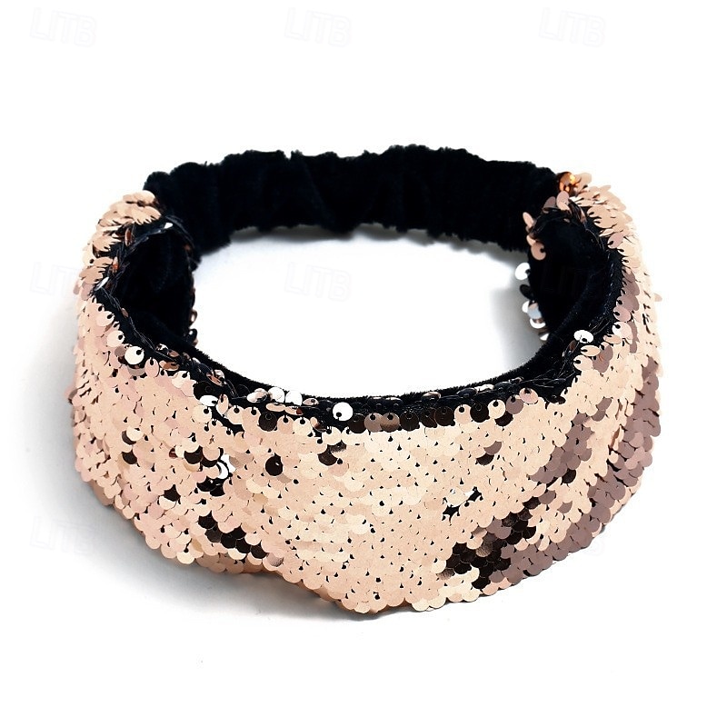 Retrò Vintage Anni '80 Fascia Paillettes Per donna Halloween Mascherata Performance Parata dell'Orgoglio Mese dell'orgoglio Adulti Fascia del 2025 a $9.49 –P6