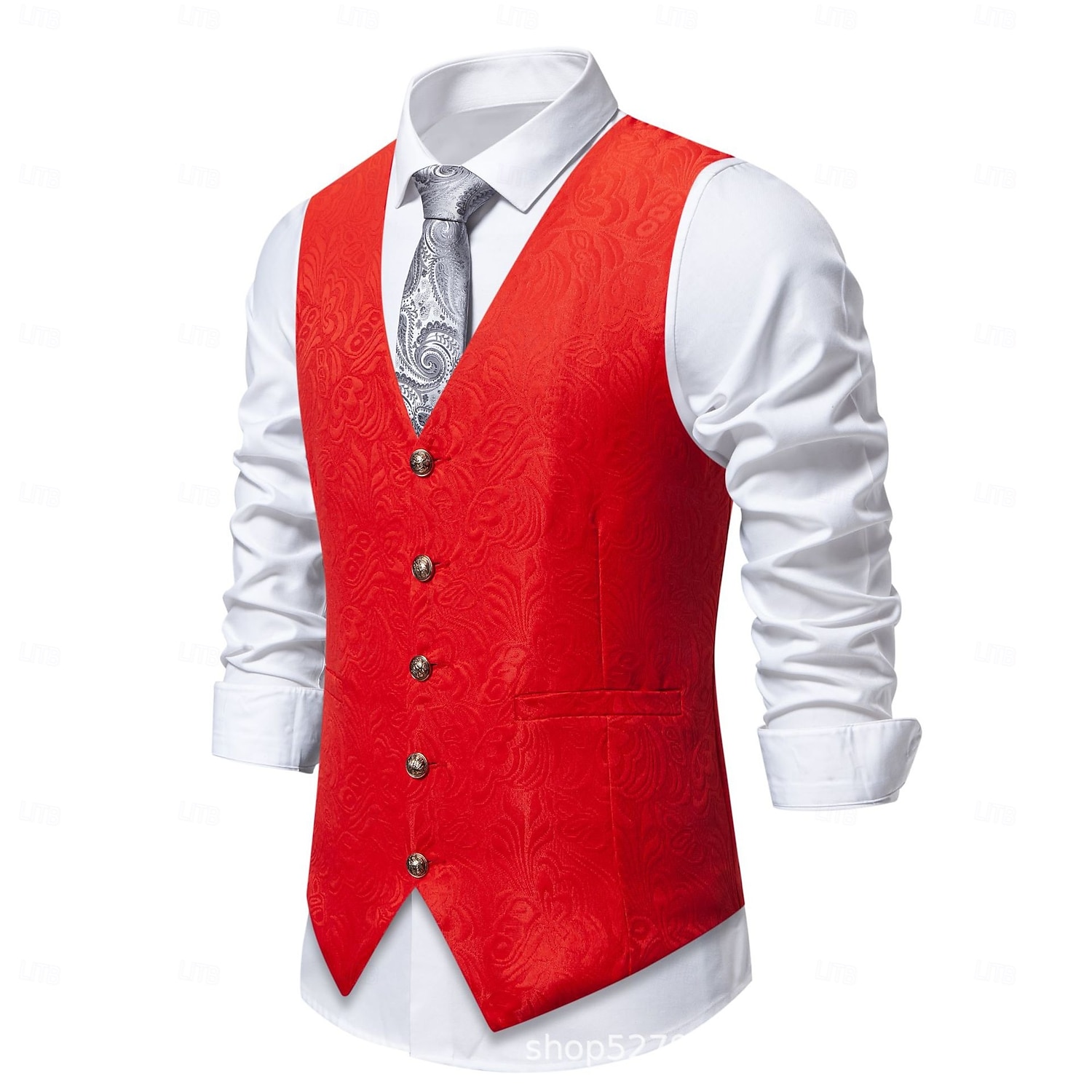 Retro Řvoucí 20s 20. léta 20. století Kamizelka Vesta Velký Gatsby Gentleman Retro Pánské Vánoce předvečer Všech svatých Karneval Výkon loučení se svobodou nevěsty Festival Dospělé Vesta Celý rok 2025 - $26.99 –P7
