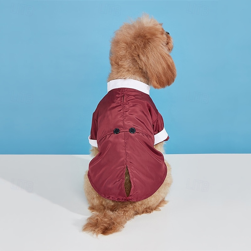 Hunder Frakker Mote Vinter Varm Mote Bekvem utendørs Hverdag Innendørs Bryllupsfest Hundeklær for Small Medium 2025 - $15.99 –P3