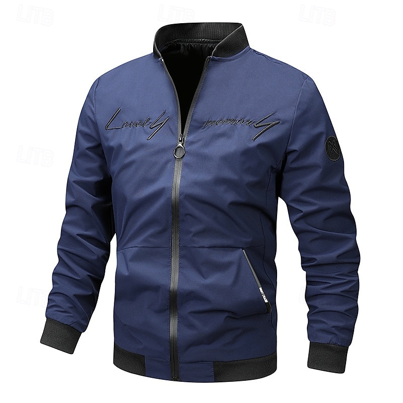 Men's Softshell Jacket Hiking Jacket Outdoor Windproof Windbreaker Jacket Traveling Black Green Khaki Dark Blue Grey 2025 - $25.99 –P6