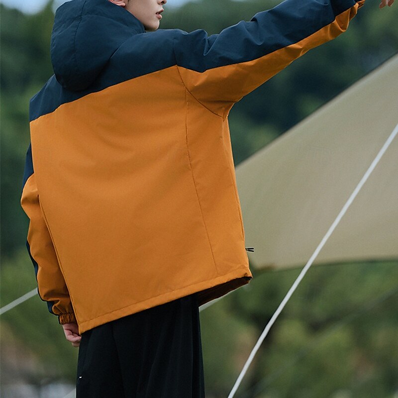 Women's Softshell Jacket Hiking Jacket Winter Outdoor Color Block Thermal Warm Windproof Water Resistant 3-in-1 Jacket Winter Jacket Fleece Jackets Traveling Black Ivory Pink Red Orange 2025 - $108.99 –P17