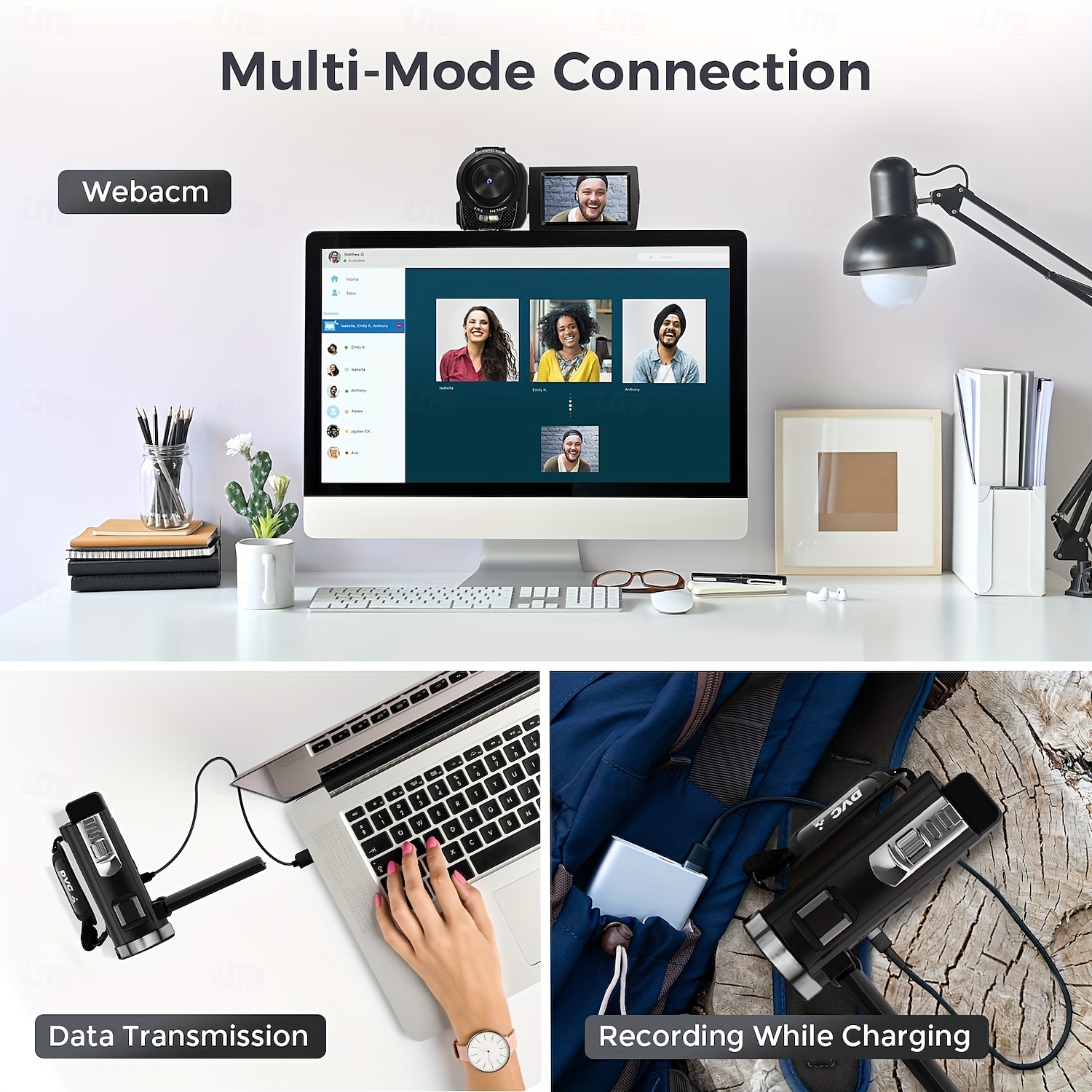 16X Digital Zoom Ultra HD 30FPS Digital Video Camera Camcorder with 3inch IPS 270 Degrees Rotation Screen Remote Control and 1500mah Battery for Vlogging 2025 - $142.99 –P7