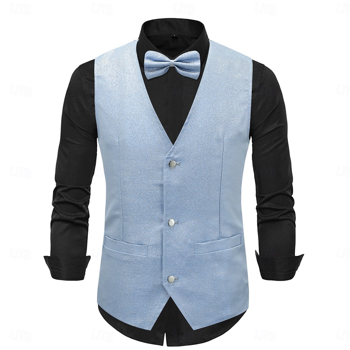 Retro Řvoucí 20s 20. léta 20. století Kamizelka Vesta Motýlek Velký Gatsby Gentleman Flitry Retro Pánské Vánoce předvečer Všech svatých Karneval Výkon loučení se svobodou nevěsty Festival Dospělé 2025 - $31.99 –P2