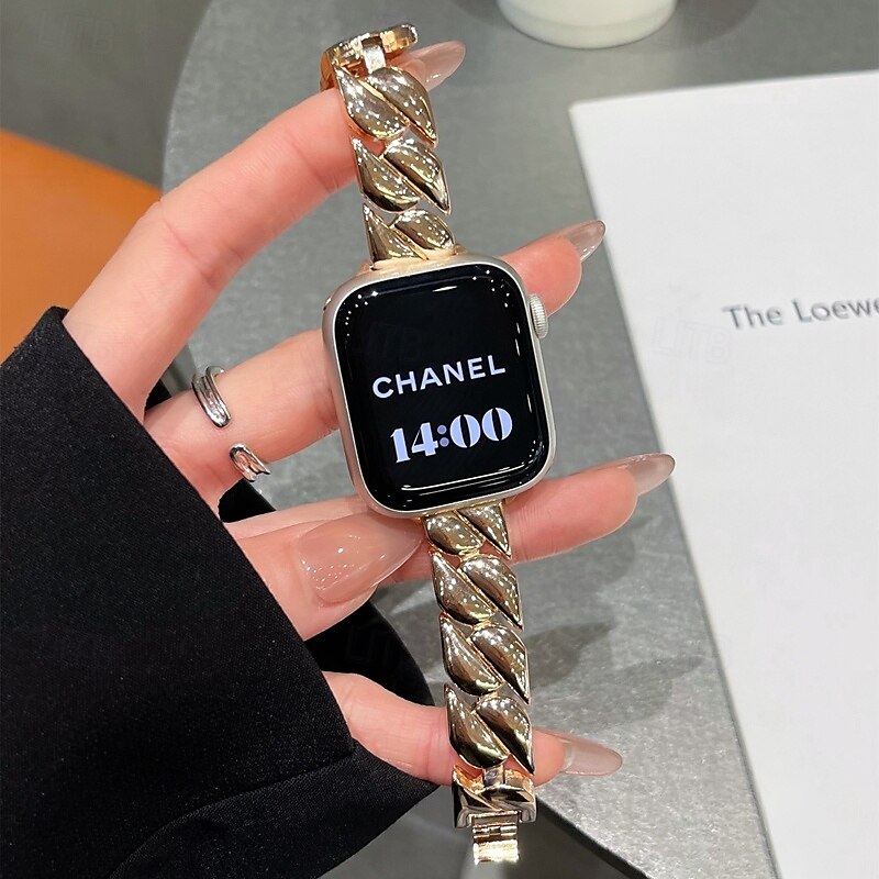 סולו לופ מותאם ל רצועת השעון של Apple Watch 38 מ"מ 40 מ"מ 41 מ"מ 42 מ"מ 44 מ"מ 45 מ"מ 49 מ"מ נשים סגסוגת רצועת שעון חלופית ל iwatch Ultra 2 Series 9 8 7 SE 6 5 4 3 2 1 2025 - $20.99 –P7