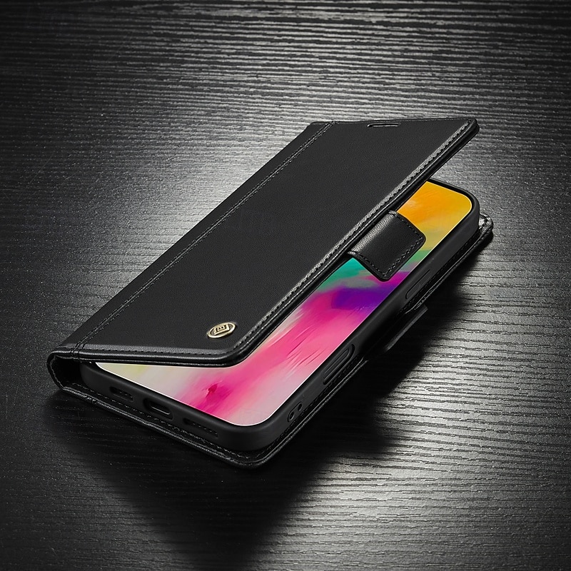 Phone Case For iPhone 16 Pro Max Plus iPhone 15 Pro Max Plus iPhone 14 13 12 11 Pro Max Plus Mini Flip Cover with Stand Holder Card Slot Shockproof Retro TPU PU Leather 2025 - $16.99 –P11