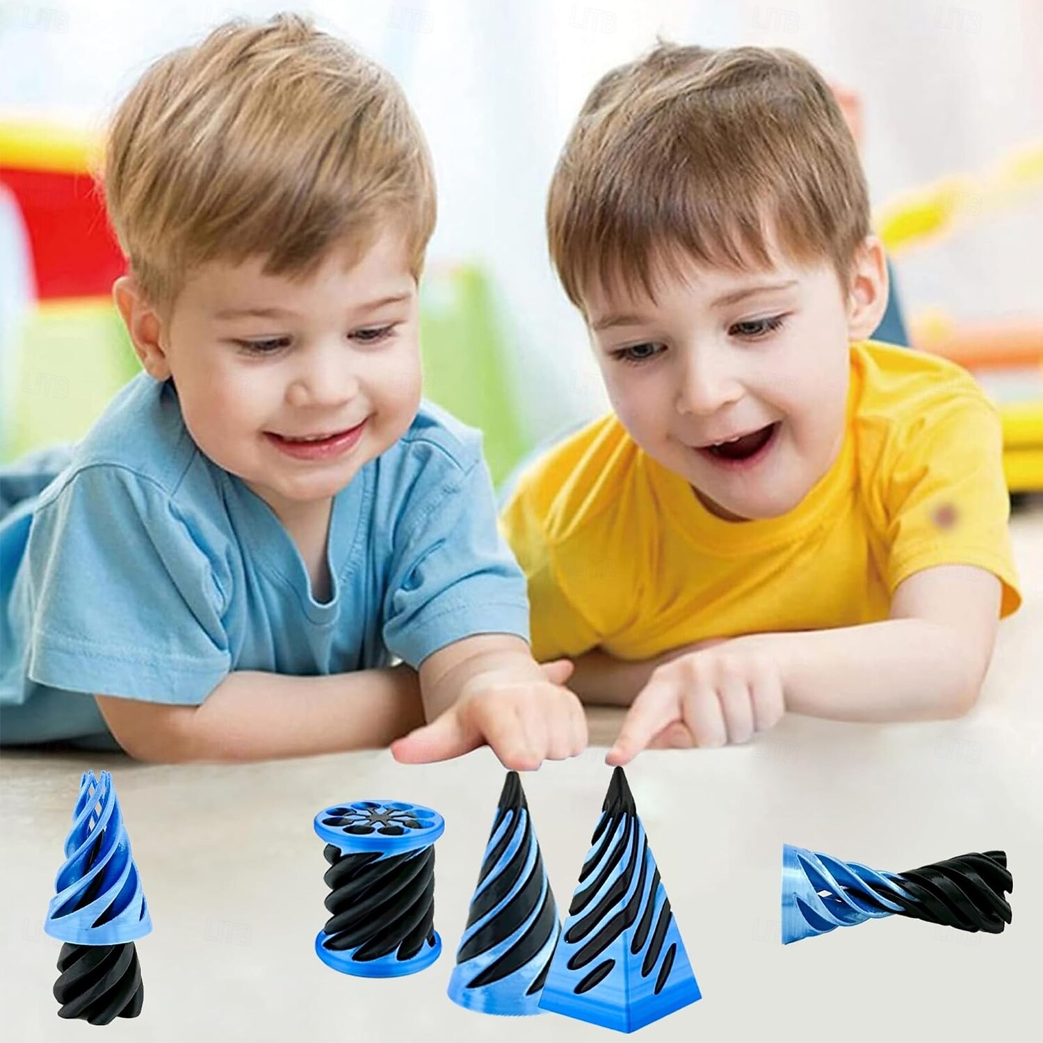 2 Pack Fractal Fidget Hexagon3D Printed Hexagon Fidget ToyInfinity Cube Sensory ToysHexagon Spiral Visual Fingertip Toys for Stress Anxiety Kids & Adults Infinity Cubes 2025 - $22.99 –P6