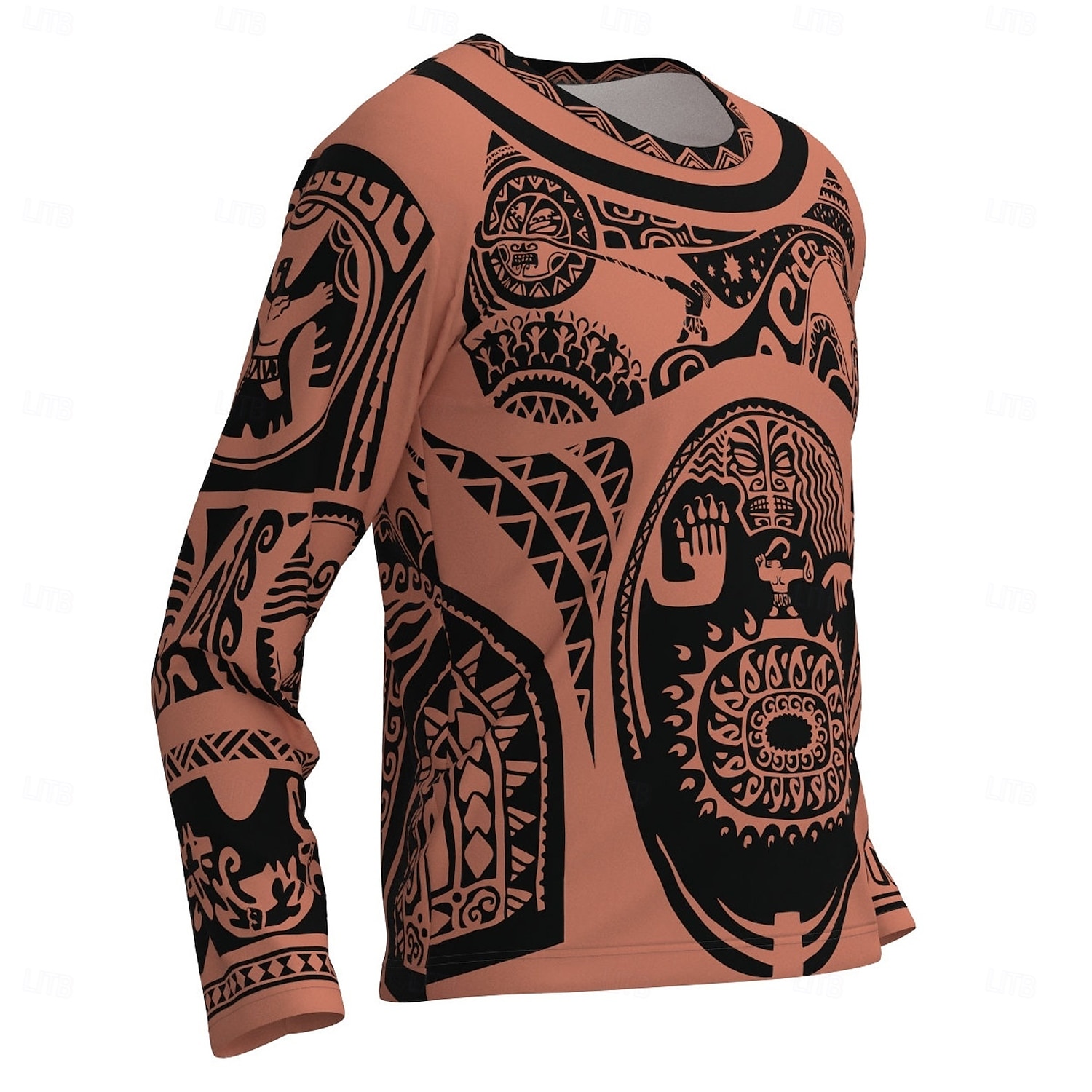 Moana Maui T-shirt 3D Figur Grafisk Till Par Herr Dam Vuxna Karnival Maskerad 3D-utskrift Fest Ledigt / vardag 2025 - $18.99 –P2