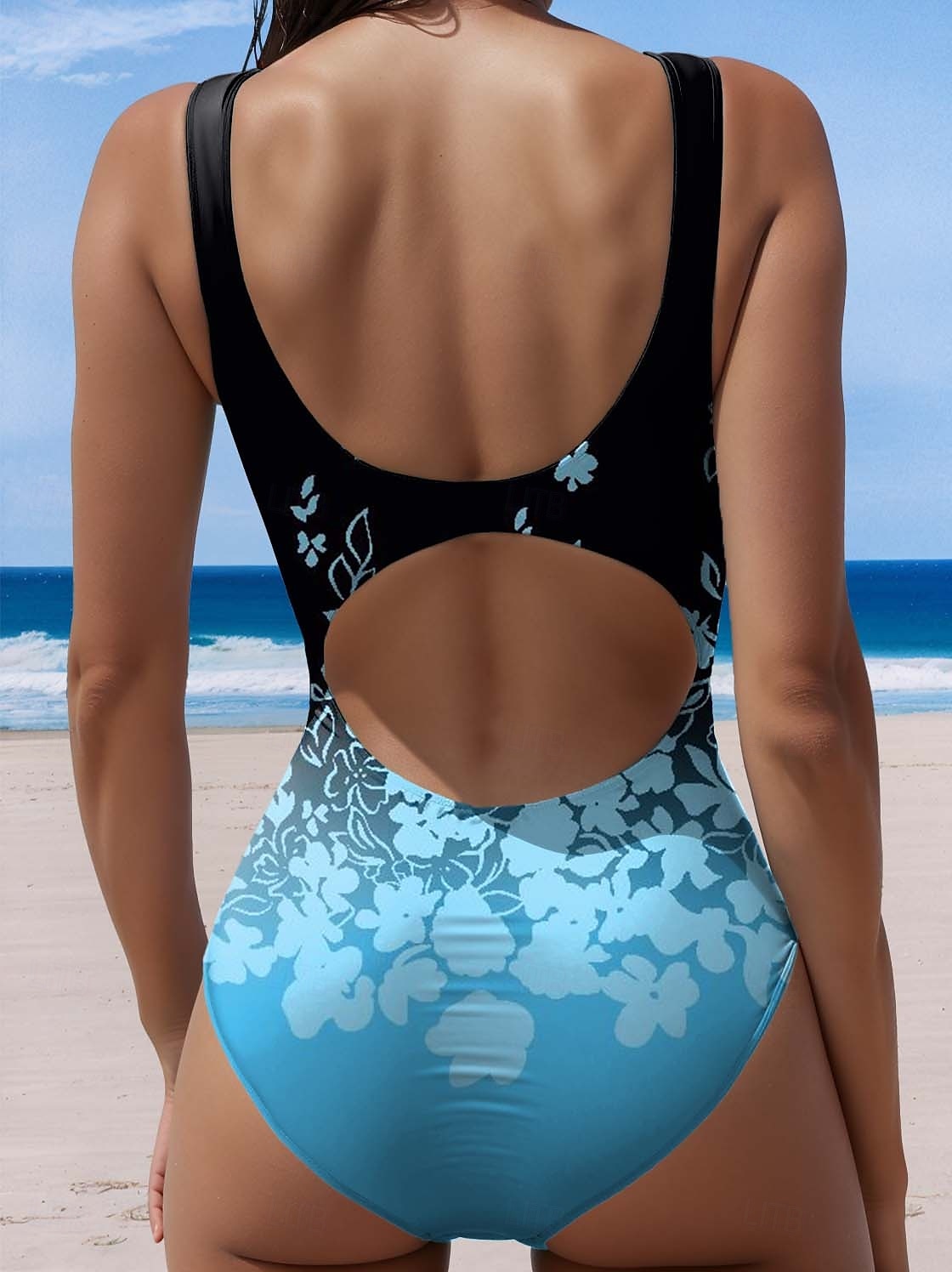 Dames Badpakken Eendelig Badpak Strandkleding Zomer Bloem Mouwloze Badpakken 2025 - $26.99 –P3