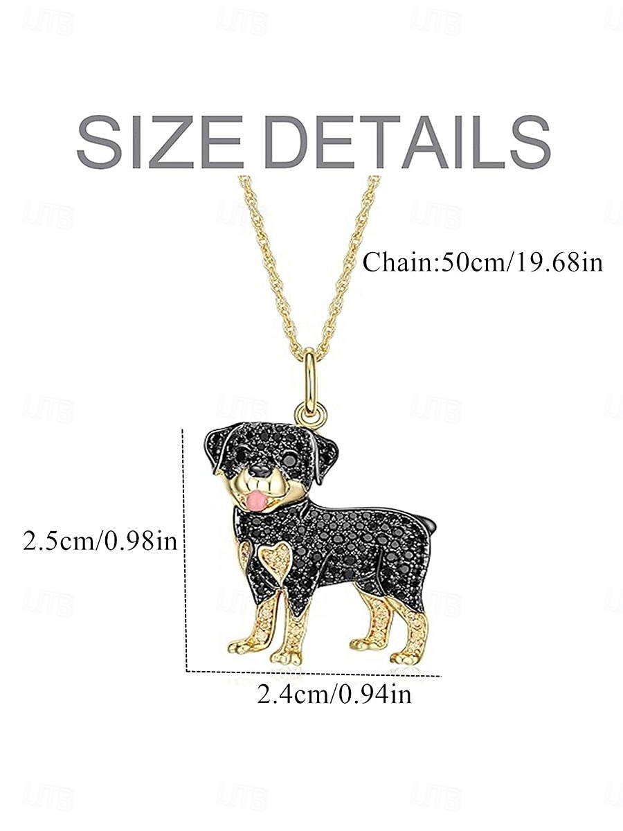 Necklace Chrome Women's Fashion Cute Classic Animal Lovely Geometric Necklace For Daily 2025 - $18.99 –P5