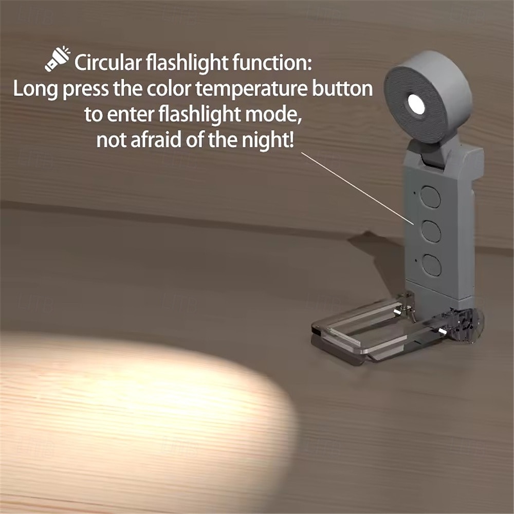 USB-светильник для чтения - складной светодиодный светильник-закладка с аккумулятором, идеально подходит для освещения гостиной и спальни, 1 шт. 2025 - $20.99 –P7