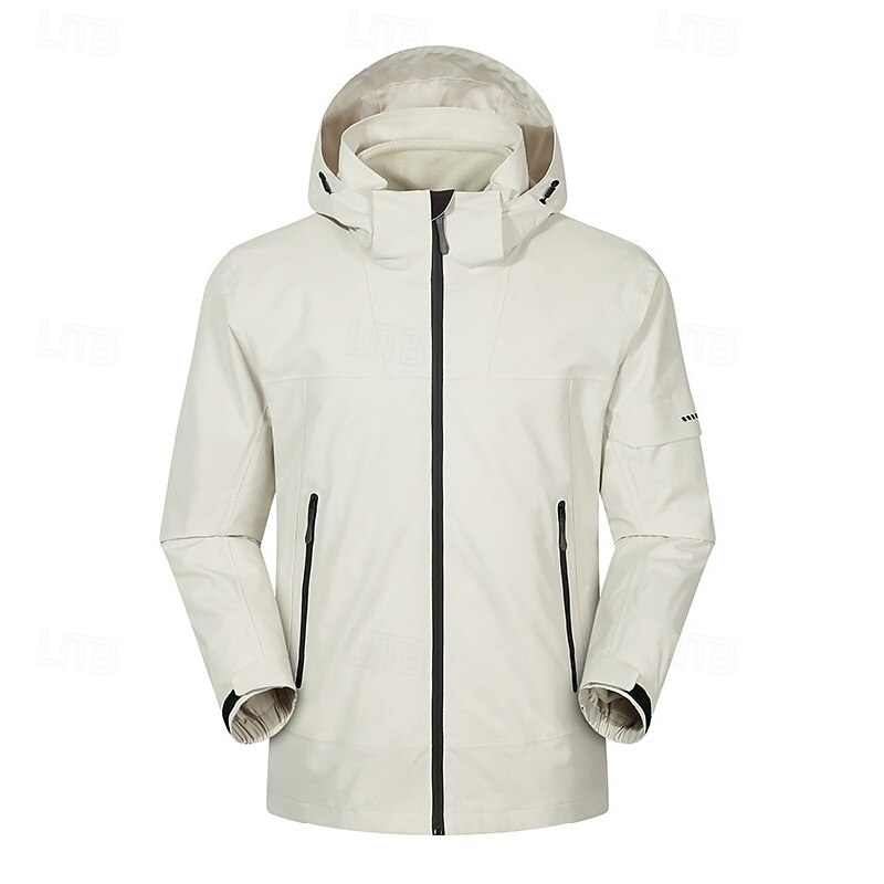 Dame Softshell jakke Turjakke Vinter utendørs Hold Varm Fleecefor Vindtett Vannavvisende 3-i-1-jakker Vinterjakke Fleecejakker Reise Svart Krystall Rosa Beige Lyseblå 2025 - $102.39 –P1