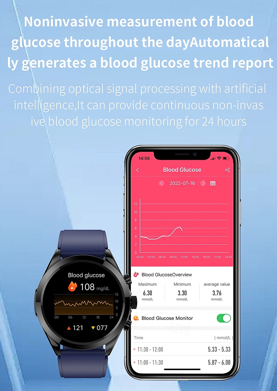 2025年 iMosi ET440 スマートウォッチ 1.39 インチ スマート·ウォッチ ブルートゥース ECG + PPG 温度監視 歩数計 と互換性があります Android iOS 女性 男性 ハンドフリーコール 防水 メディアコントロール IP 67 46mmの時計ケース  コレクション – $73.99 –P13