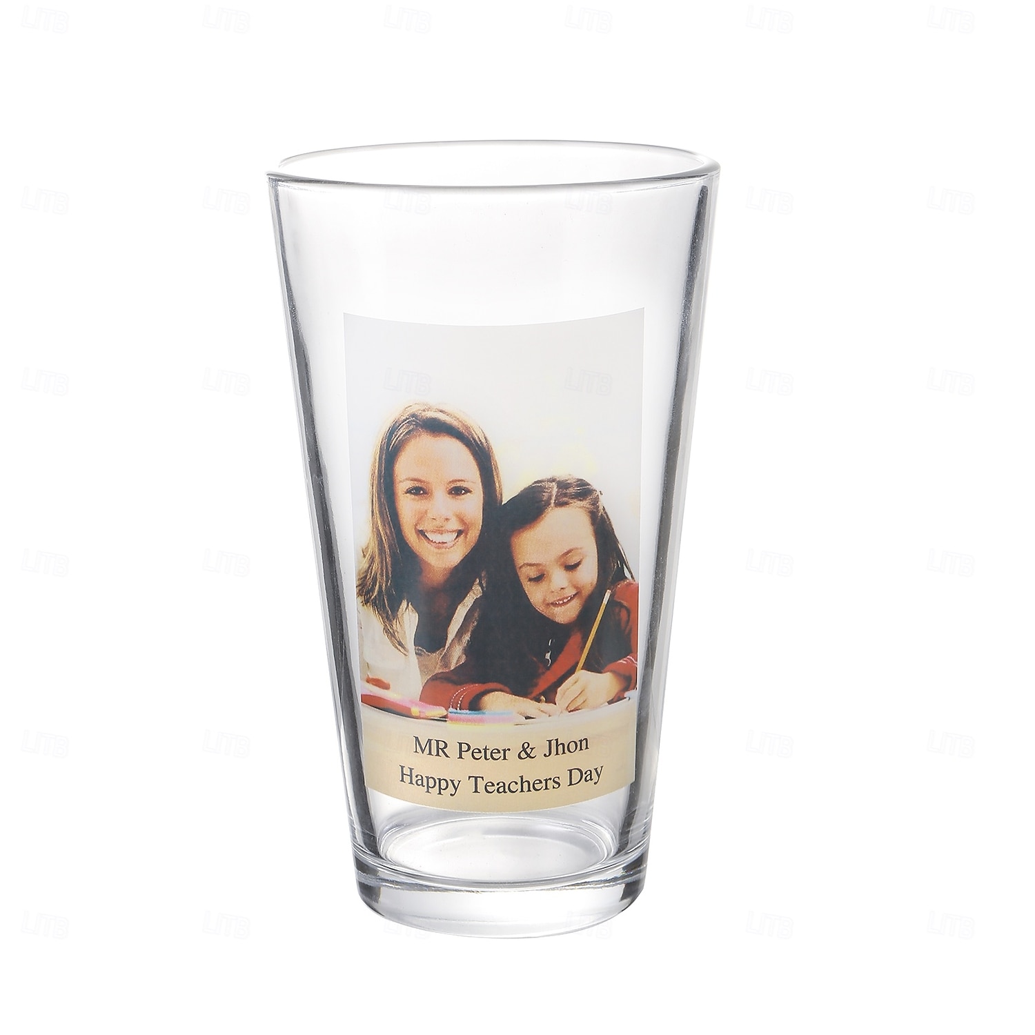 Cana de sticlă personalizată cadoul perfect pentru mamă – Cadou personalizat de nuntă pentru cuplu design cu fotografie și text cadou de zi cu zi pentru familie și prieteni cadou de nuntă și Crăciun 2025 - $12.49 –P2
