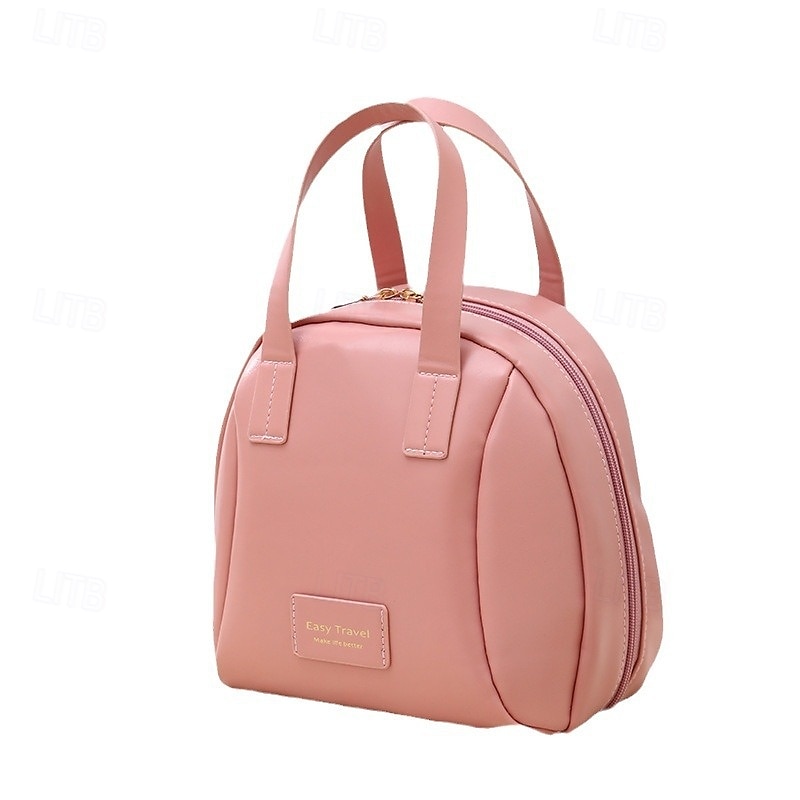 Multi-Layered Shell-Shaped Cosmetic Bag,PU Large-Capacity Portable Makeup Organizer, Stylish Travel Handheld Storage Bag 2025 - $11.49 –P3