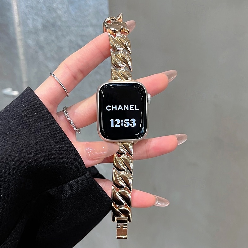 סולו לופ מותאם ל רצועת השעון של Apple Watch 38 מ"מ 40 מ"מ 41 מ"מ 42 מ"מ 44 מ"מ 45 מ"מ 49 מ"מ נשים סגסוגת רצועת שעון חלופית ל iwatch Ultra 2 Series 9 8 7 SE 6 5 4 3 2 1 2025 - $20.99 –P19
