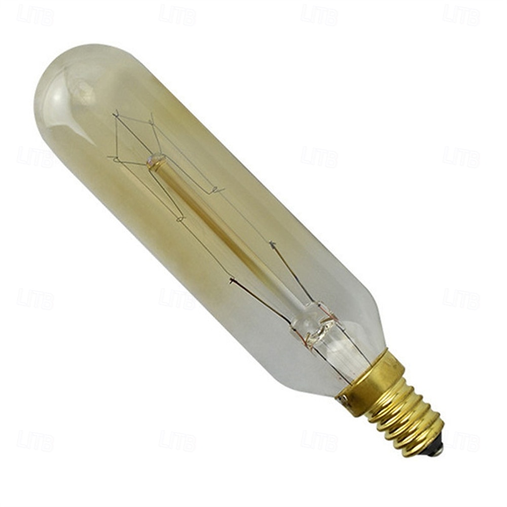 6 τμχ 40w vintage λαμπτήρες Edison t10 e27/e14 βιομηχανικός λαμπτήρας πυρακτώσεως με ρυθμιζόμενο φωτισμό αντίκες ρετρό λάμπα ac220-240v για το σπίτι 2025 - $21.99 –P2