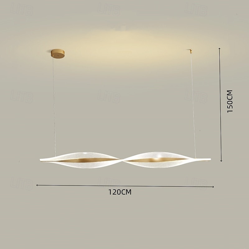 lampada a sospensione dimmerabile continua lampada a sospensione lineare lampada a sospensione 220-240v 120cm del 2025 a $349.99 –P2