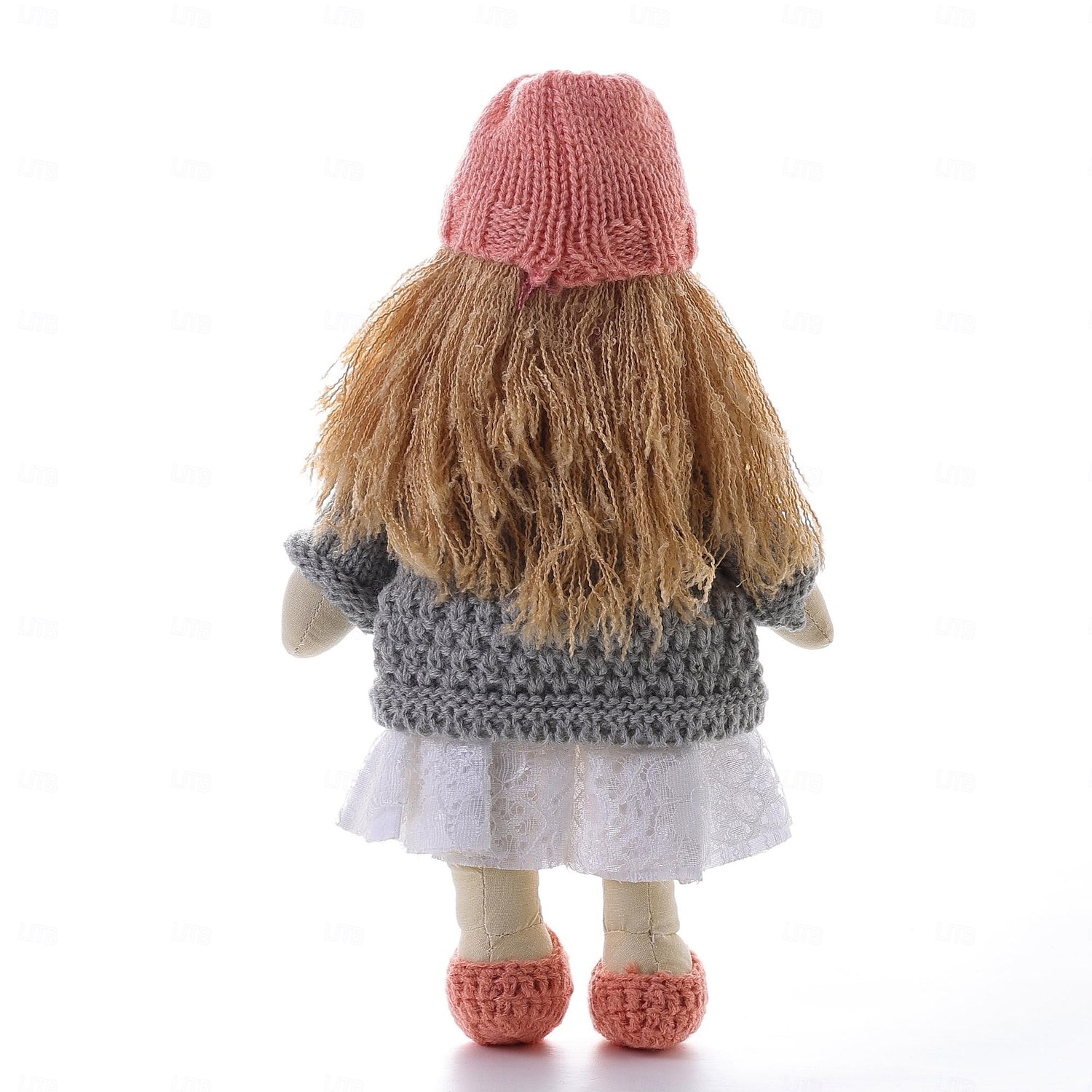 waldorfdocka bomull waldorfdocka figur konstnär handgjord festivaltumme 2025 - $68.99 –P14