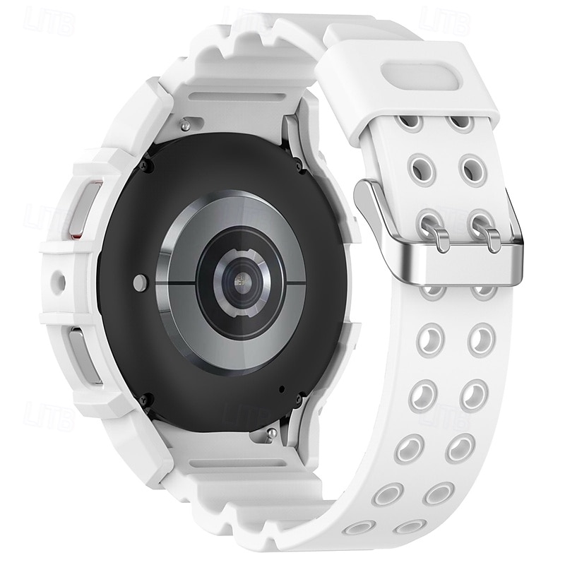 Klockarmband för Samsung Galaxy Watch 6 40/44mm Silikon Ersättning Rem Justerbar Sportband Armband 2025 - $13.99 -P6