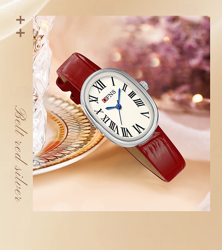 Women Quartz Watch Minimalist Luxury Fashion Business Waterproof PU Leather Stainless Steel Strap Watch 2025 - $38.99 –P17