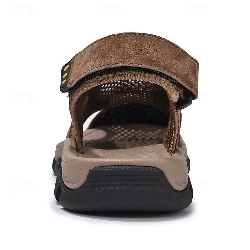 Sandálias masculinas para atividades ao ar livre, com design durável e respirável, tiras ajustáveis e sola antiderrapante. Perfeitas para caminhadas, atividades aquáticas, férias na praia e uso casual no verão. de 2026 por $54.99 –P6