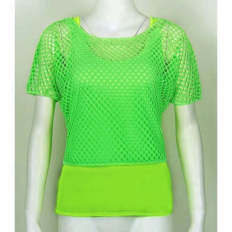 Jaren '80 Gemaskerd Bal Kostuum Dames Maskerade Feest / Uitgaan Vrijgezellenfeest Prideparade Volwassenen T-shirt Tanktop 2026 - $34.99 –P11