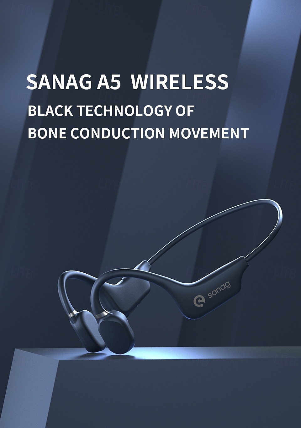 Open-Ear Wireless Earphones Air Conduction Headphones Bluetooth 5.0 with Mic Lightweight Waterproof for Running Hiking Driving Cycling 2025 - $42.99 –P1