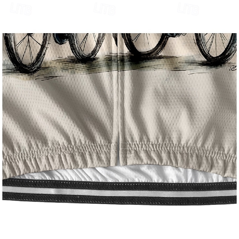 Homens Camisa para Ciclismo Gráfico Manga Curta Moto Camiseta Camisa / Roupas Para Esporte com 3 bolsos traseiros Ciclismo de Montanha Secagem Rápida Design Anatômico Capilaridade Respirável Esportes de 2026 por $30.99 –P14