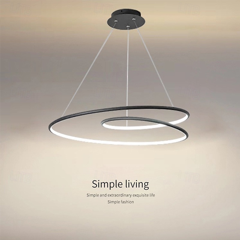 luminaires suspendus à led luminaire suspendu irrégulier luminaire à led en fer éclairage goutte d'eau romantique 220-240v de 2025 ? $349.99 –P3