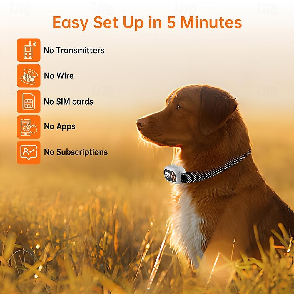 Dog Wireless Fence Portable Lightweight Durable Plastic Black 1 PC 2025 - $91.99 –P14