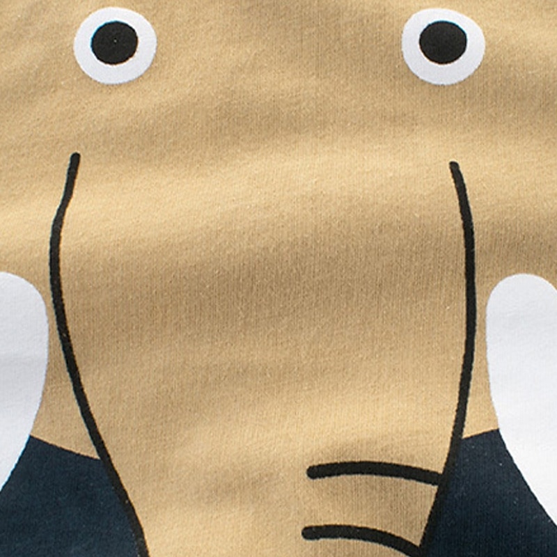 Multipack 3st Pojkar Rund hals Kort ärm Grå+Gul+Grön T-shirt T-tröja Mönster Grafisk Semester Dagliga kläder 100 % bomull Vår & sommar 2025 - $22.99 –P7