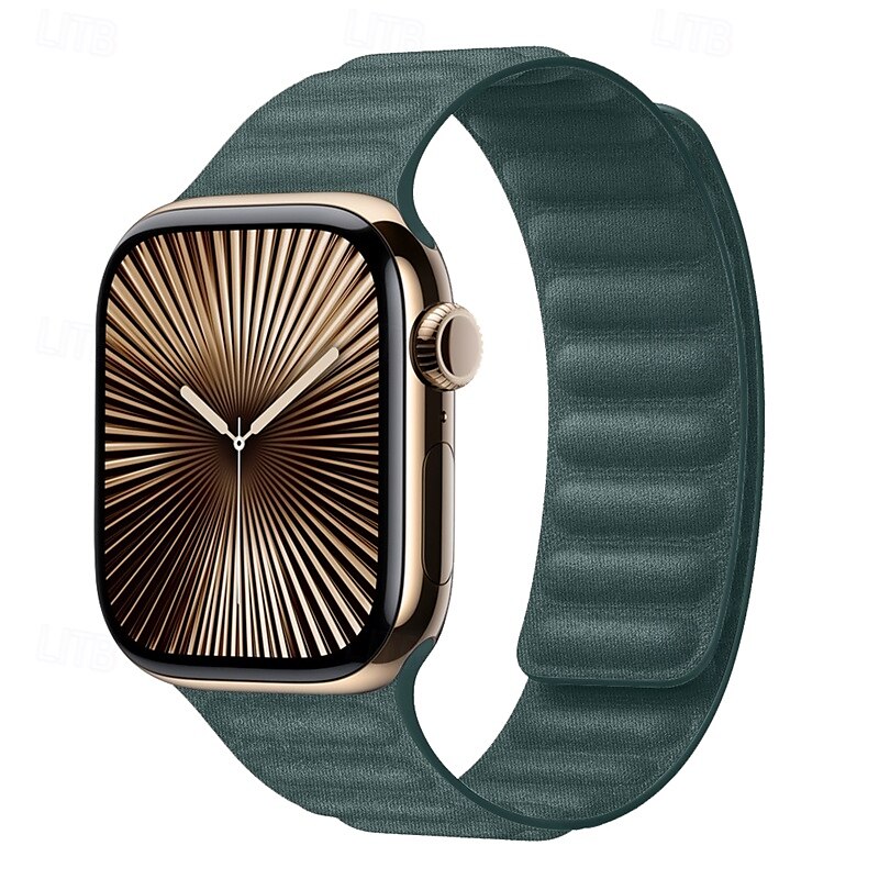 2025年 Solo Loop と互換性があります Apple Watch ウォッチバンド 38mm 40mm 41mm 42mm 44mm 45mm 49mm マグネティッククラスプ 調整可 生地 交換用時計バンド のために iwatch Ultra 2 Series 9 8 7 SE 6 5 4 3 2 1 コレクション – $18.99 –P2